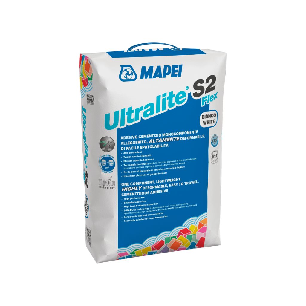Mapei Ultralite S2 Flex ragasztó, szürke 15 kg