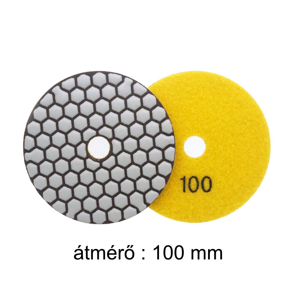 Gyémánt csiszolótárcsa D100 mm, #100 SKT